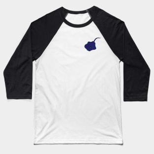 Cute Navy Stingray Baseball T-Shirt